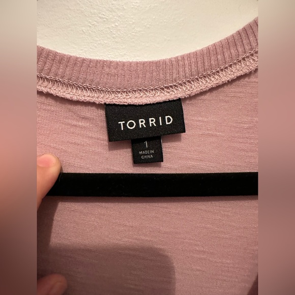 Torrid Tiered Top - Mauve - Picture 3 of 3
